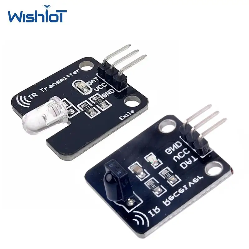 38KHz Infrared Receiver Sensor Module IR Remote Control Detector Board Parts Set Compatible for Arduino Smart Electronics DIY
