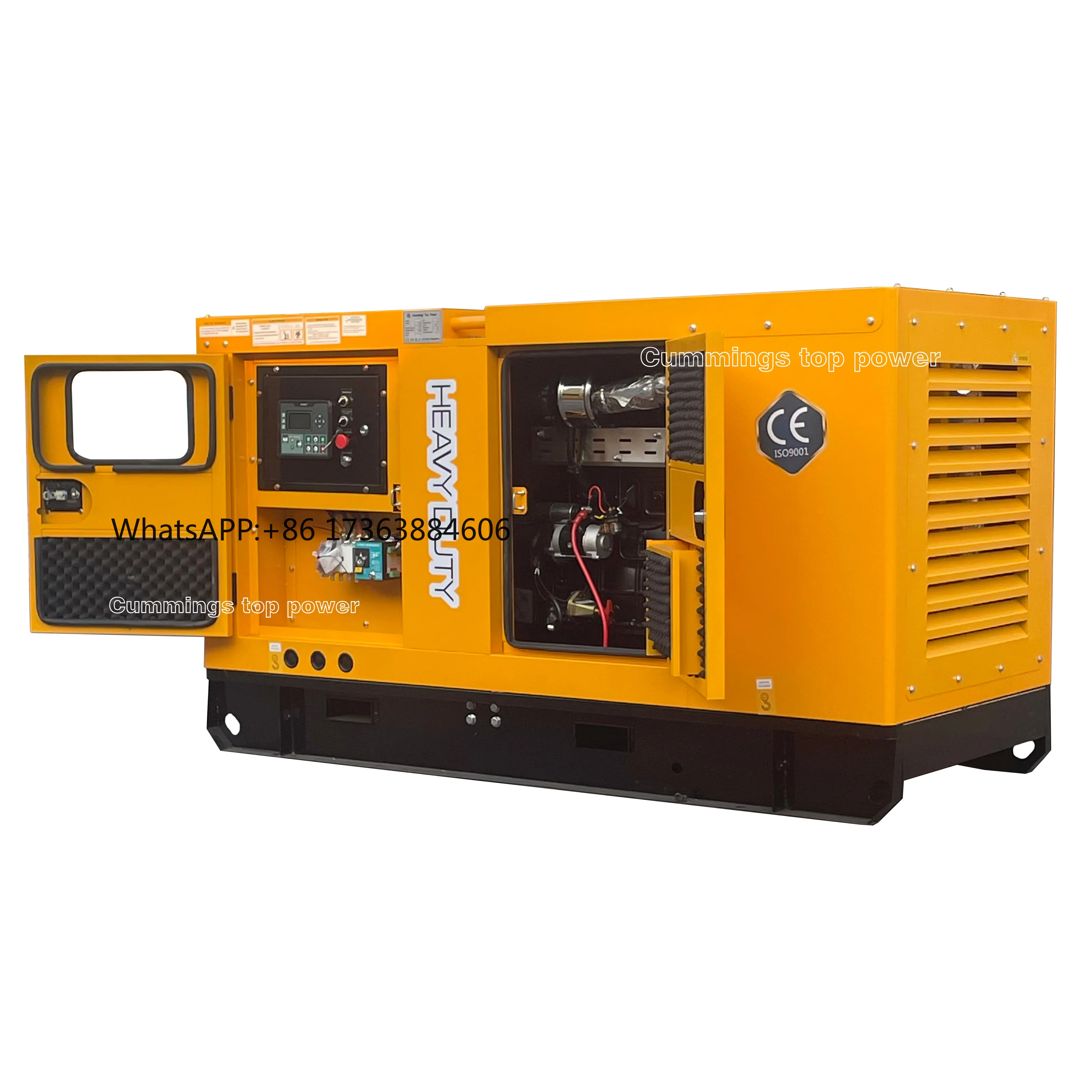 Quality 40kva 50kva Silent Price Generator Ricardo Generator Set 3 Phase Brushless Generator