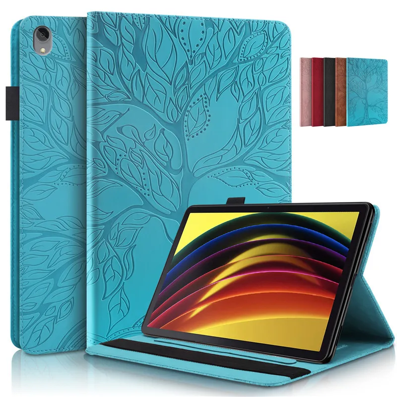 

3D Tree Embossed for Lenovo Tab P11 Case TB-J606F Soft TPU Back for Lenovo Xiaoxin Pad Pro 11.5 TB-J706F Tablet Case +Stylus