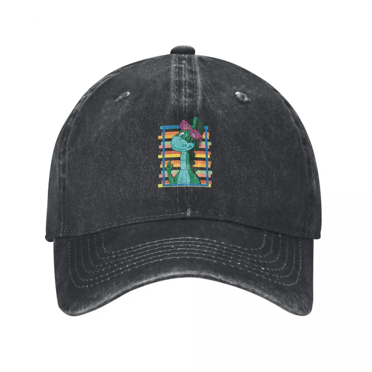 

Denver The Last Dinosaur Funny Tee Baseball Cap Sun Hat For Children Visor Beach Outing For Girls Men's