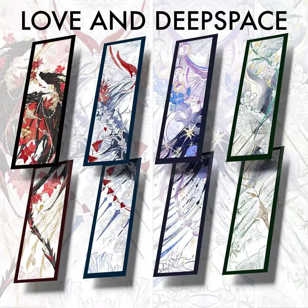 

Love And Deep Space Baby'S Breath Bookmark,Shen Xinghui,Qi Yu,Li Shen,Qin Che Anime Cards & Toys Bookmark Stationery Mini Card