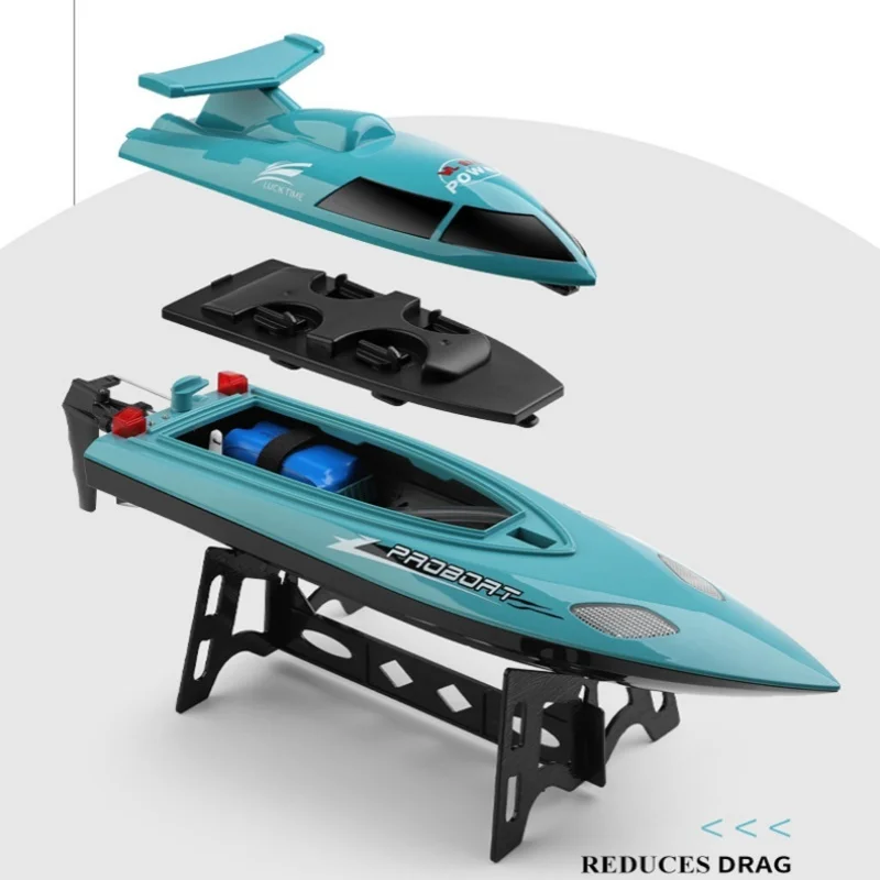 De Nieuwe 2.4G Rc Speedboot Speed Hogesnelheidsboot Model Waterkoelsysteem Nautisch Da Zwembad En Meer Speelgoed Kinderen