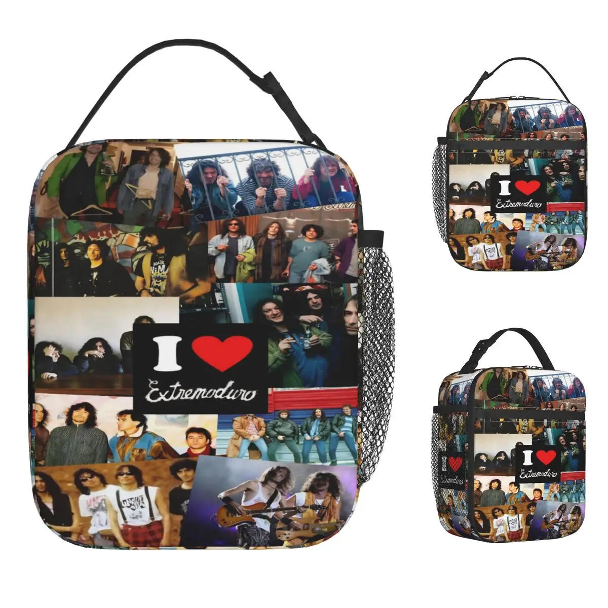 

Extremoduro Rock Band Tour Product Insulated Lunch Tote Bag For Outdoor Food Container Portable Cooler Thermal Lunch Boxes