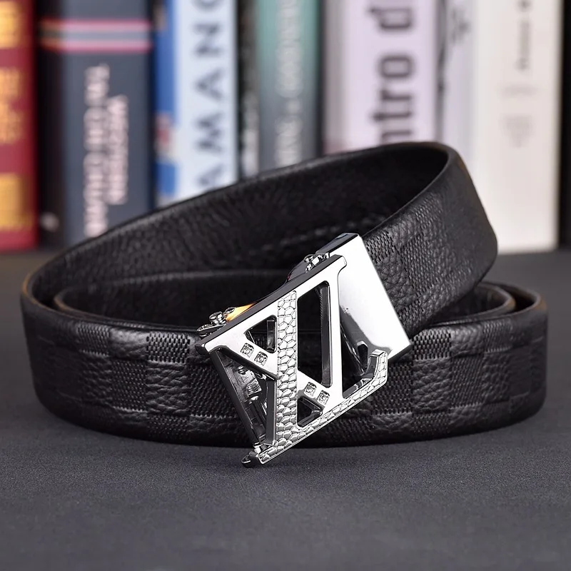 عالية الجودة 3.8 سنتيمتر العلامة التجارية الفاخرة النساء أحزمة الشهيرة أحزمة جلدية حقيقية للرجال المصممين مشبك حزام الذكور حزام الجينز