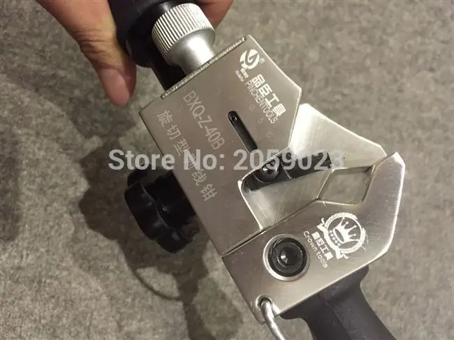 고압 로터리 케이블 스트리퍼 케이블 스트리핑 나이프 와이어 커팅 머신 BXQ-Z-40B