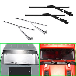 1 Pair Metal Windshield Wiper for 1/10 RC Crawler Car TRX4 Defender G500 TRX6 G63 SCX10 90046 D90