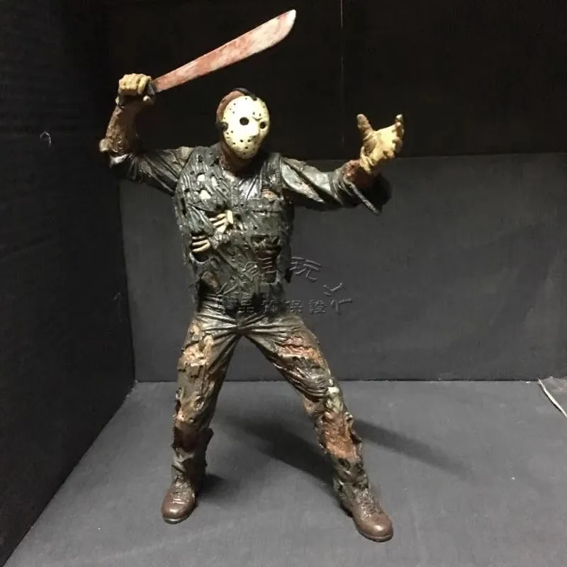 NECA Friday Jason Voorhees Clássico Filme Horrível PVC Action Figure Modelo Boneca Brinquedo Presente O 13o