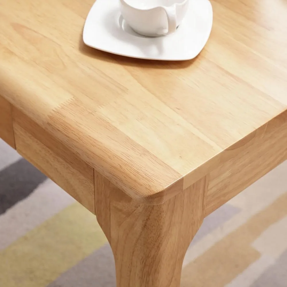 Compact Solid Wood Desk with Storage for Small Spaces, Ideal for Gaming, Studying, and Home Office Use