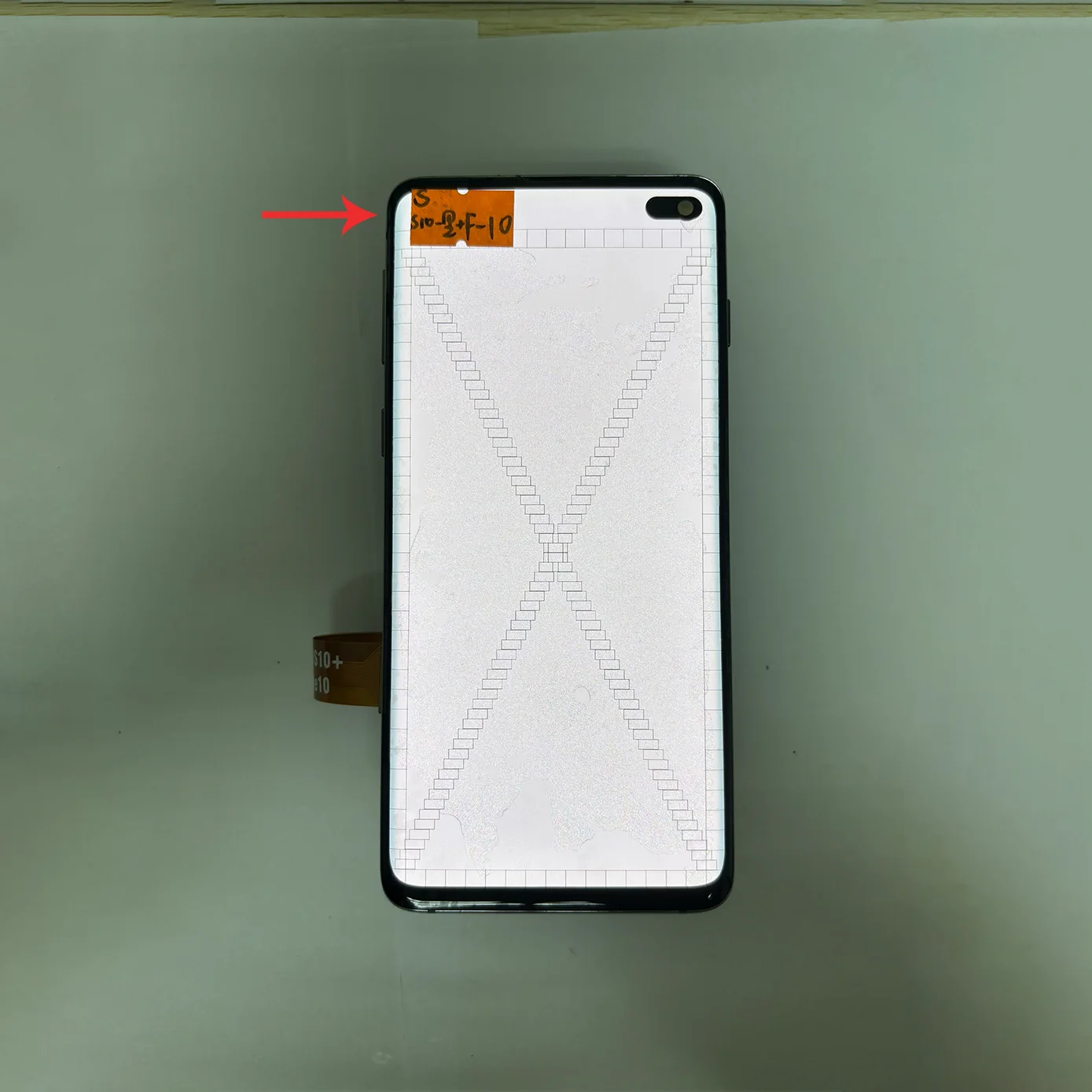 Tested NEW AMOLED With Line Point Burn For Samsung Galaxy S10 LCD G973F G973 Frame Display Touch Screen Digitizer Assembly Parts