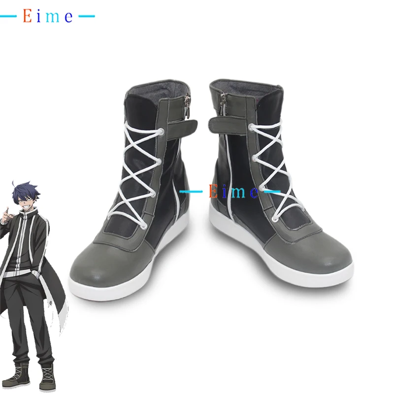 Ichinose Shiki Cosplay Shoes Anime Accessories TOUGEN ANKI Cosplay Props PU Leather Shoes Halloween Carnival Boot Custom Made