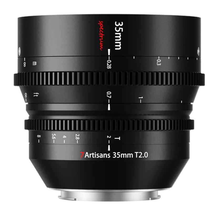 7artisans 35 50 85mm T2.0 Full Frame Cinema Vision Lens For Sony E/Canon RF/Nikon Z/Leica L