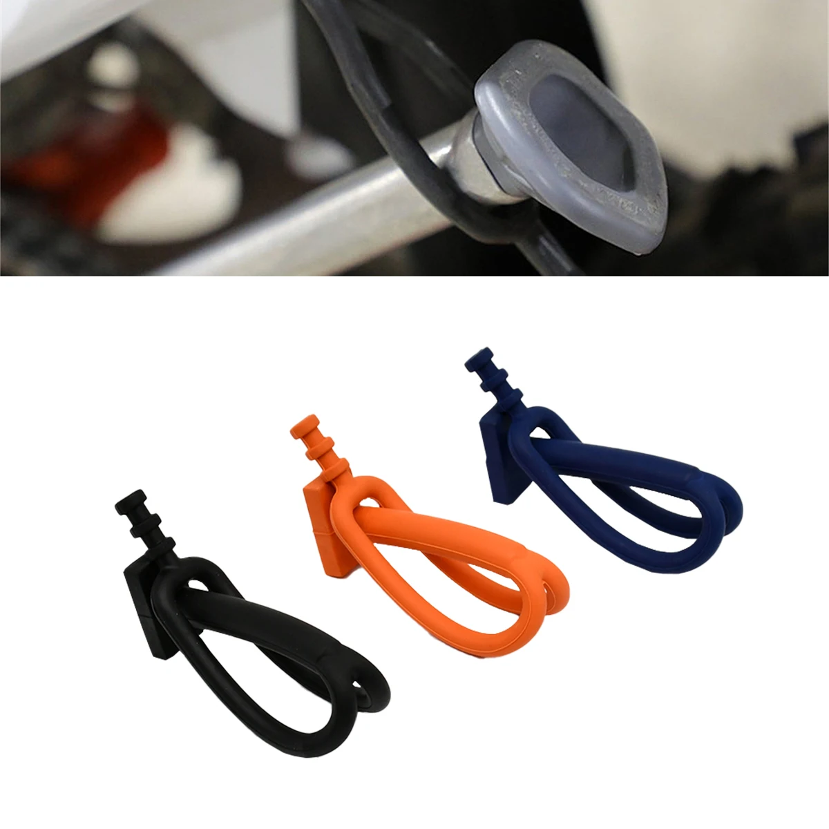 Motorcycle Motocross Rubber Kickstand Side Stand Strap For KTM EXC XCF XC XCFW EXCF XCW TPI Six Days 125 250 350 450 500 300