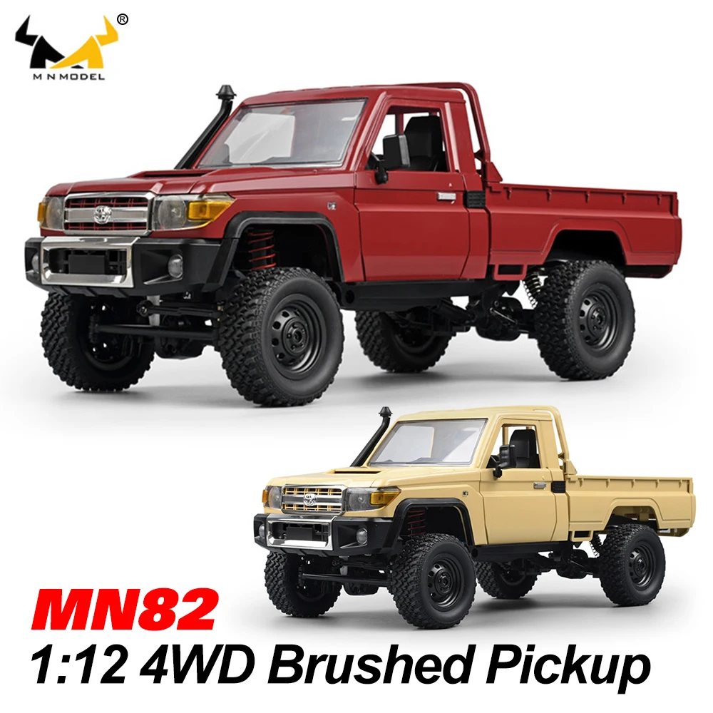

MN MODEL RC Pickup Car MN82 1/12 Model Climbing Off-road Vehicle 2.4G Four-drive Simulation LC79 Truck For Boys Adult Gifts