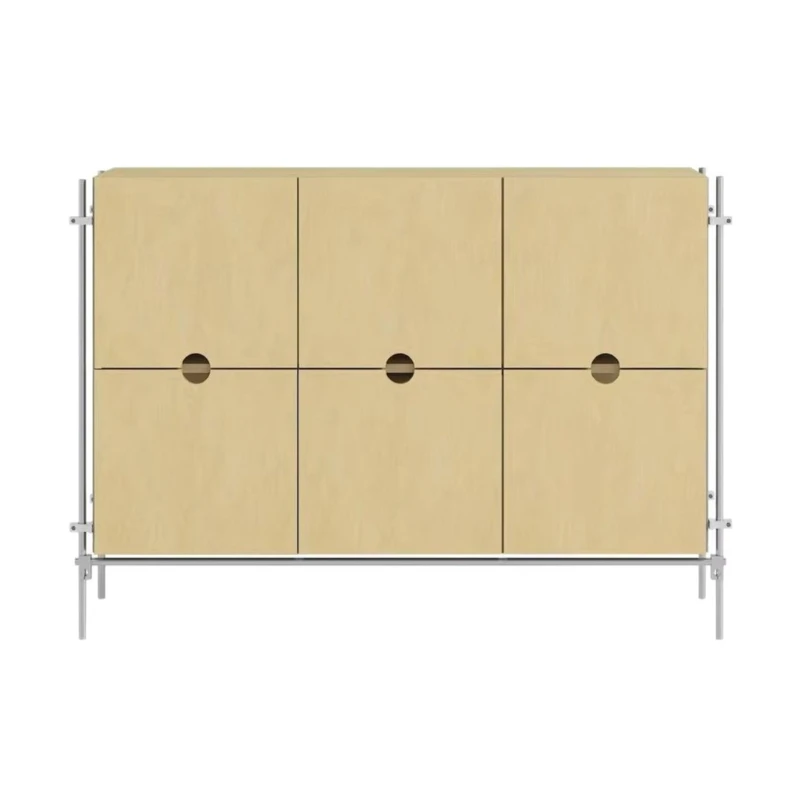 

Side cabinet against the wall Integrated locker Living room side cabinet