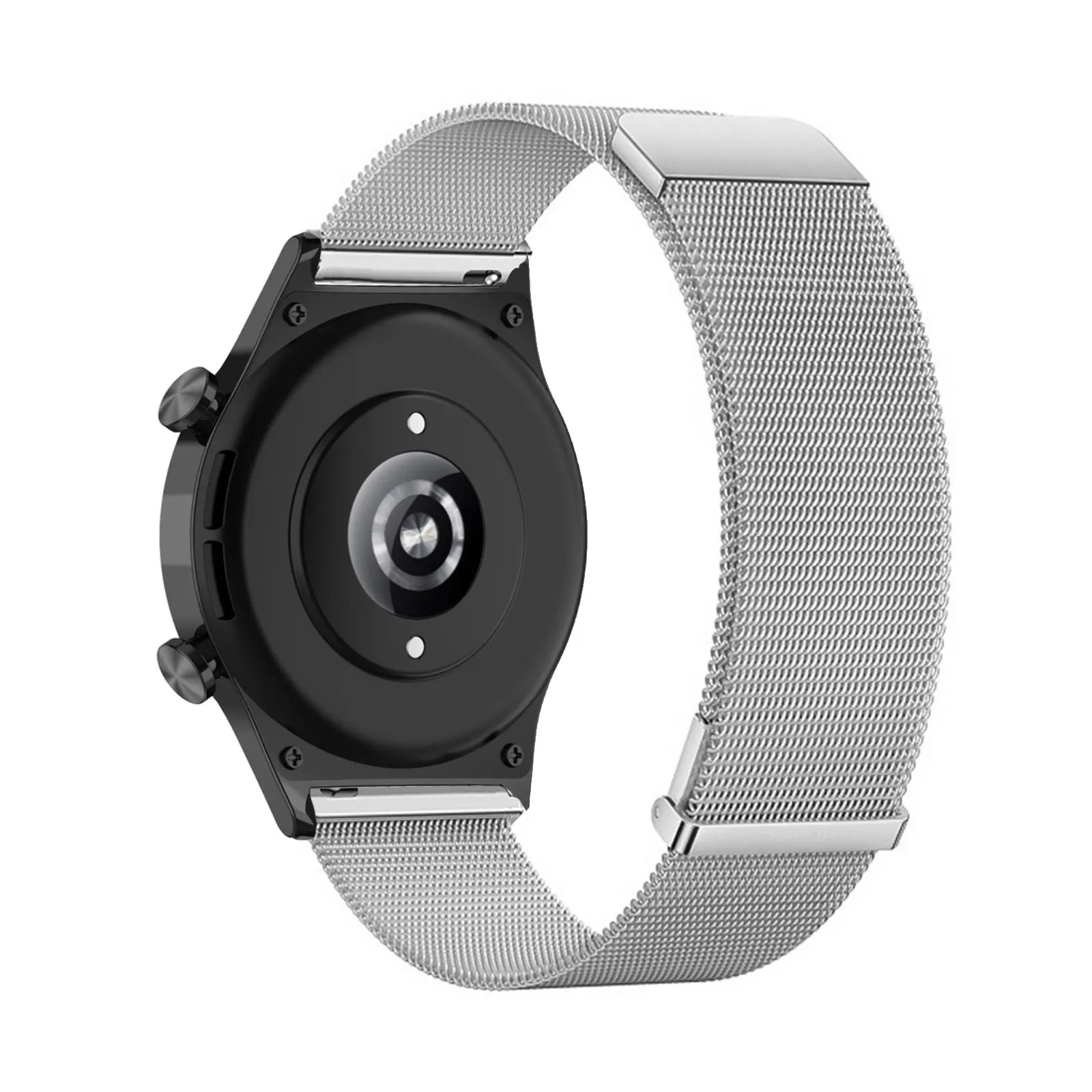 

Magnetic Band for Huawei Watch GT 2 Pro/GT 2E/Huawei Watch GT Runner 46mm Band, Double Layer Magnetic Adjustable Metal Strap