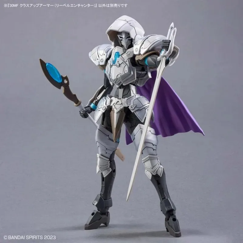 Bandai Original 30MF 30ML modelo Kit figura de Anime 1/144 CLASE UP ARMOR LIBER ENCHANTER figuras de acción juguetes regalos para niños
