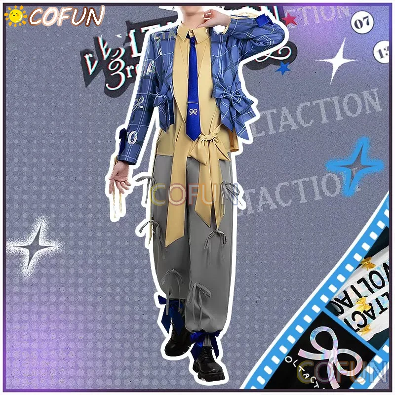

Костюм для косплея COFUN [на заказ] VTuber Шикинаги Акира, униформа для игр, аниме-вечеринок, Хэллоуина, ролевых игр