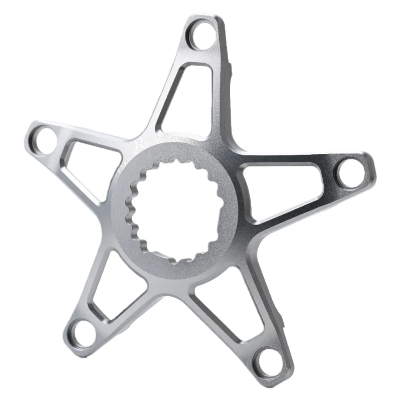 HH Innovation For Brompton T-Line Crank Crown 130BCD 5holes 7075 Aluminum Alloy