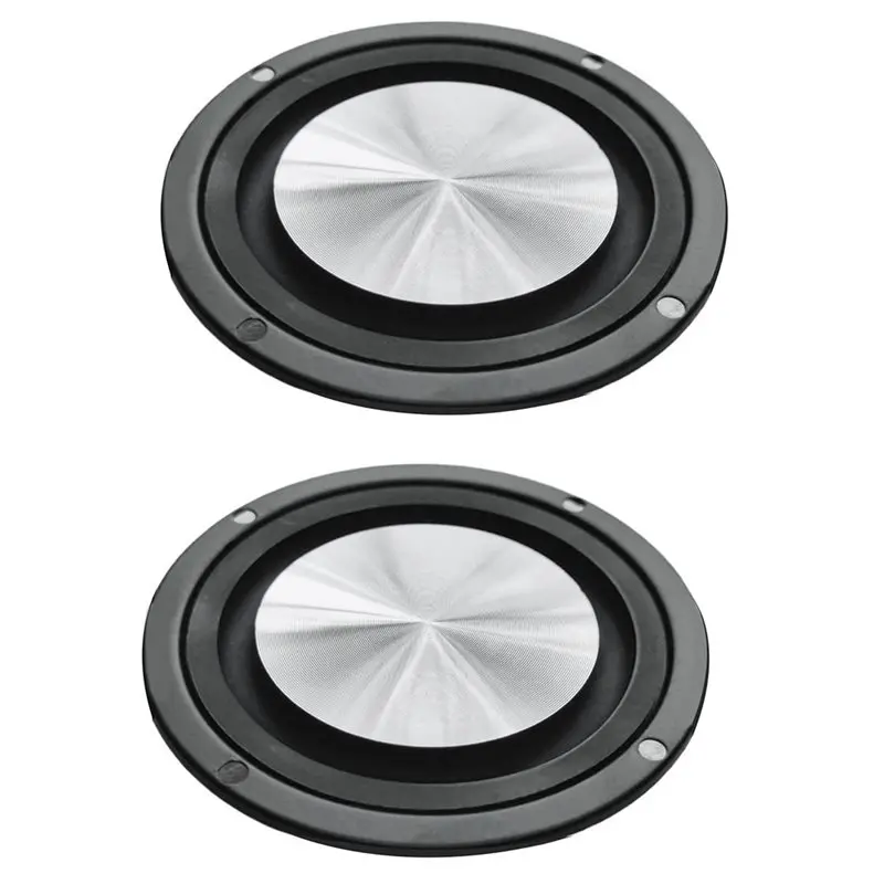 

Пассивная мембранная пластина радиатора ABZZ-Bass (2 шт.) 3-дюймовый компакт-диск 90 мм с металлическим узором, а не динамик