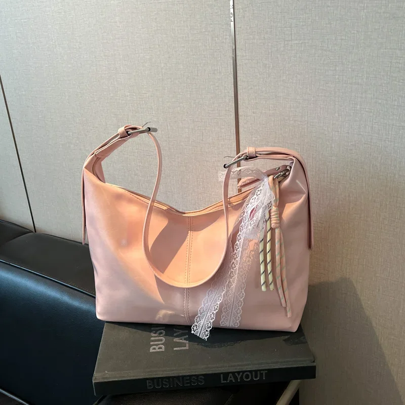 

Высококачественные ретро сумки для пельменей на молнии из искусственной кожи, новые весенние женские сумки на распродаже, новинка 2025 года, ручная нишевая универсальная сумка через плечо