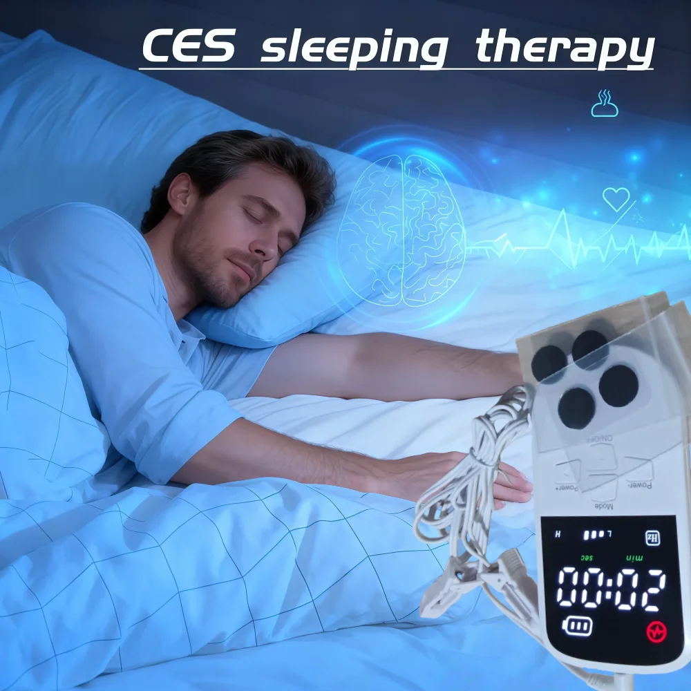 

Fast-Acting Vagus Nerve Stimulator for Anxiety Depression, CES Microcurrent Sleep Device with Brain Stimulation Therapy