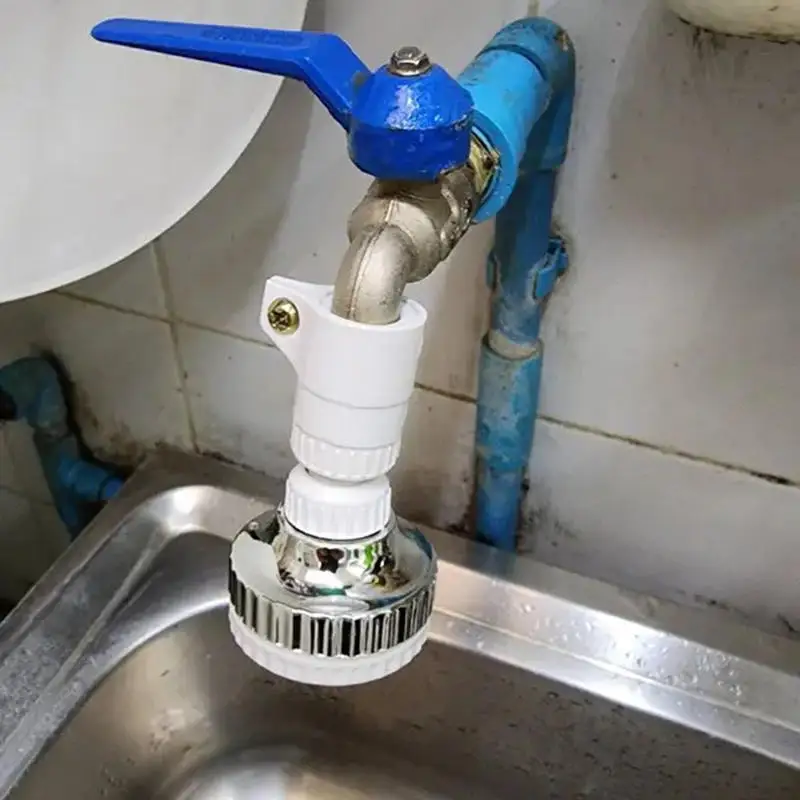 1/2 шт. кухонный шланг, универсальный адаптер, разъем для крана, фитинг для шланга, разъем для крана, лучшая распродажа, насадка для душа с одной головкой