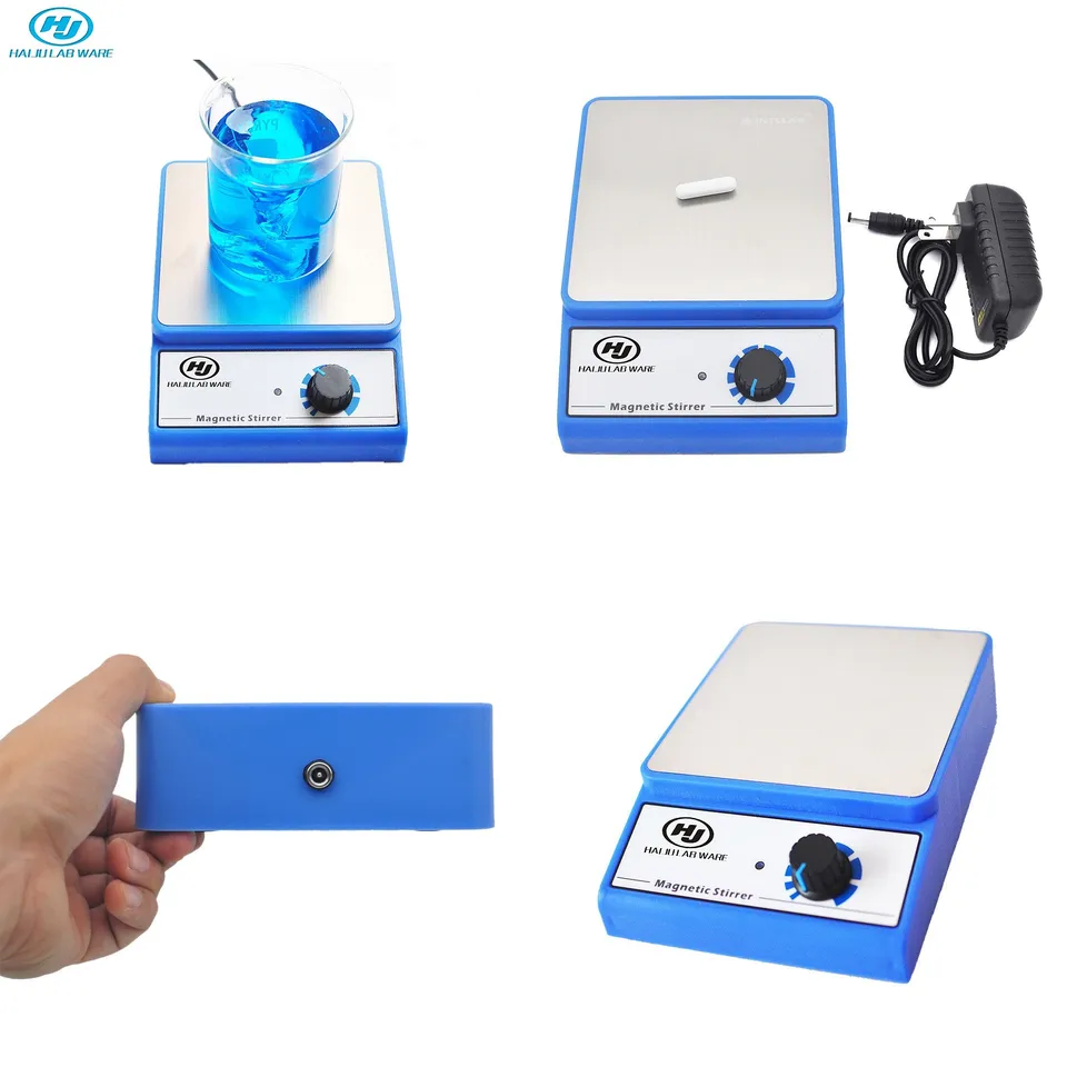 [HAIJU LAB] 하이주 실험실용 자석 교반기, 교반봉 포함, 최대 3000rpm, 최대 교반 용량 3000ml 썸네일 7