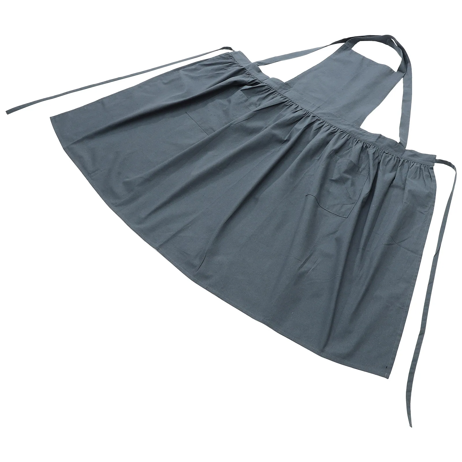 Cotton Cooking Apron for Men Women – Oil-Resistant, Dirt-Repellent, Machine Washable Kitchen Baking Cafe Apron