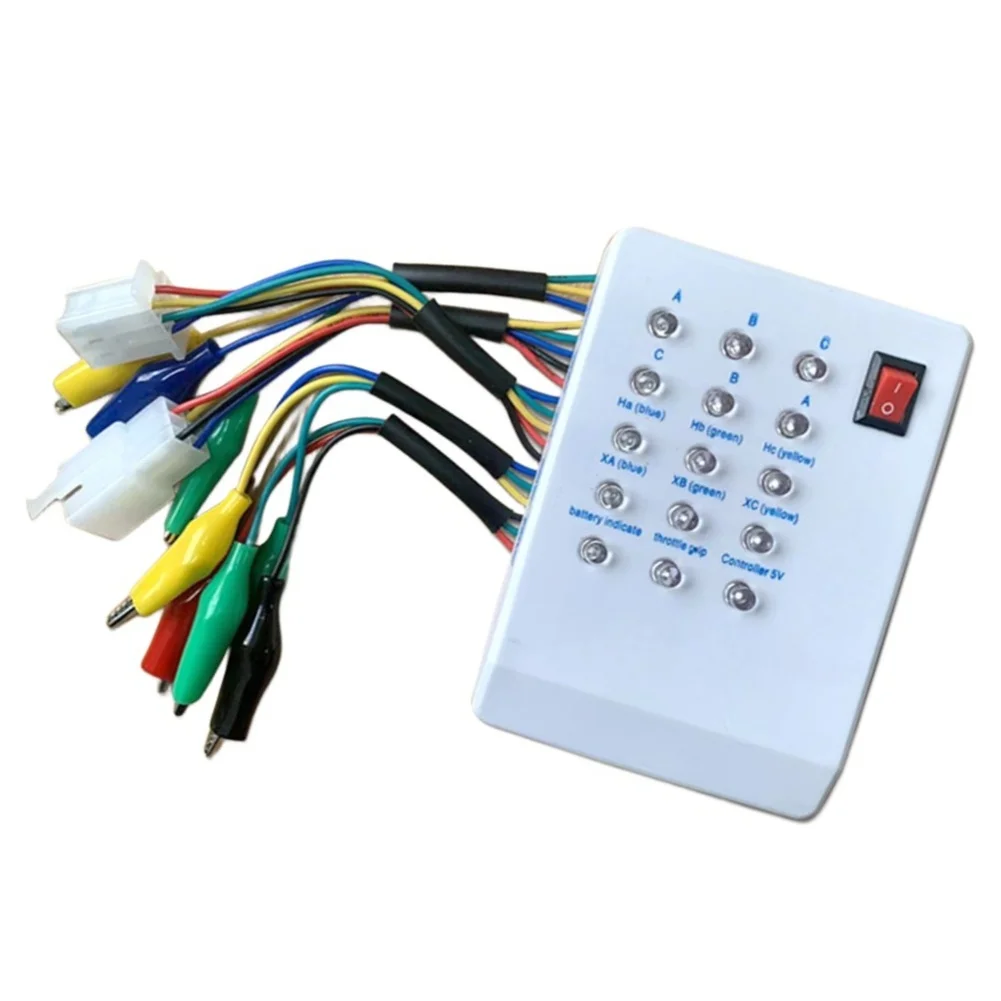 E-bike-Controller Tester For Battery Throttle Hall Sensor Diagnosis Fault Detection Tool For Electric Scooter Bike Repair Tool