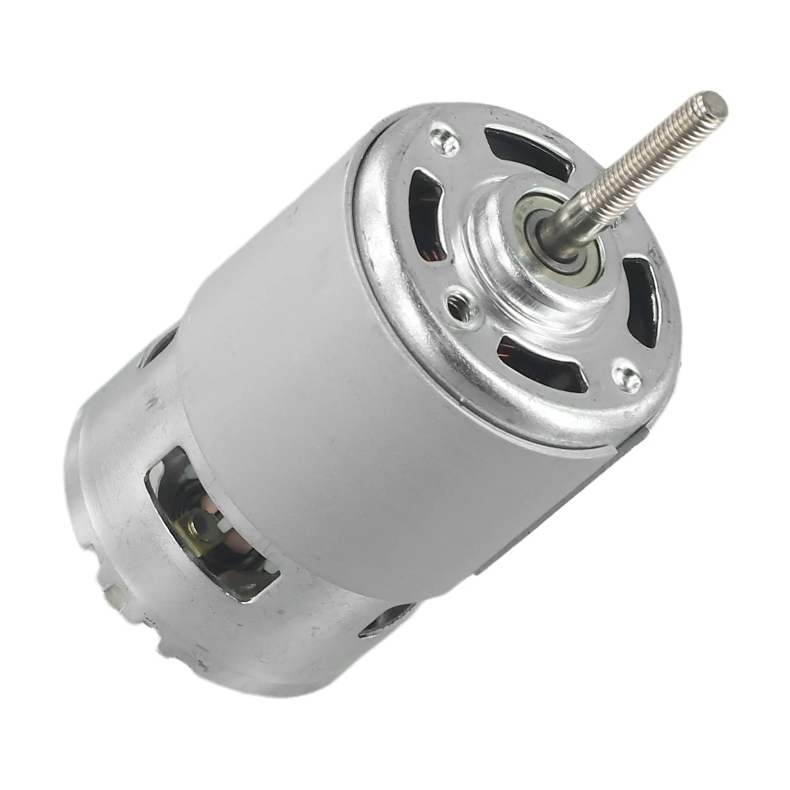 Garden Equipment 755 Motor 12V Electric Lawn Mower Motor Fast Installation High Performance Lithium Battery Silver Color