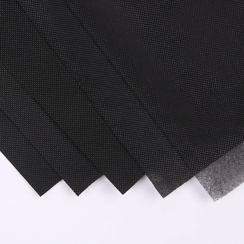 Black PP non-woven fabric partition background cloth dustproof and waterproof sofa bottom cloth seedling engineering material