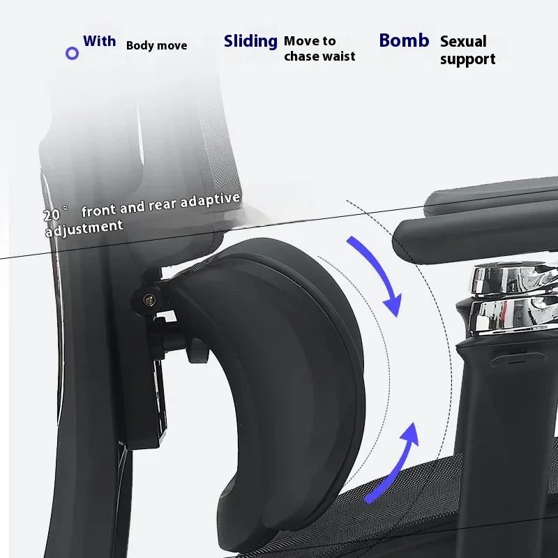 Silla de oficina de lujo para salón, sillón de respaldo alto para dormitorio, silla ergonómica para sala de estar, silla de oficina giratoria para juegos, silla de escritorio, muebles.