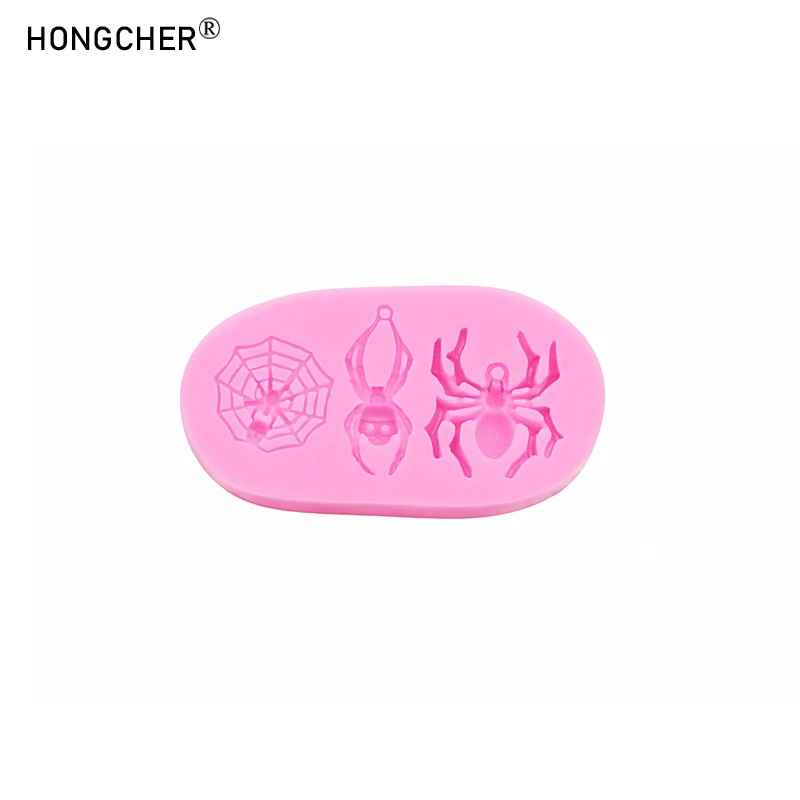 Silicone Molds Cake Fondant Chocolate Moulds Cobweb Keychain Earrings Clay Resin Clay Drip Accessories Mould - view 6