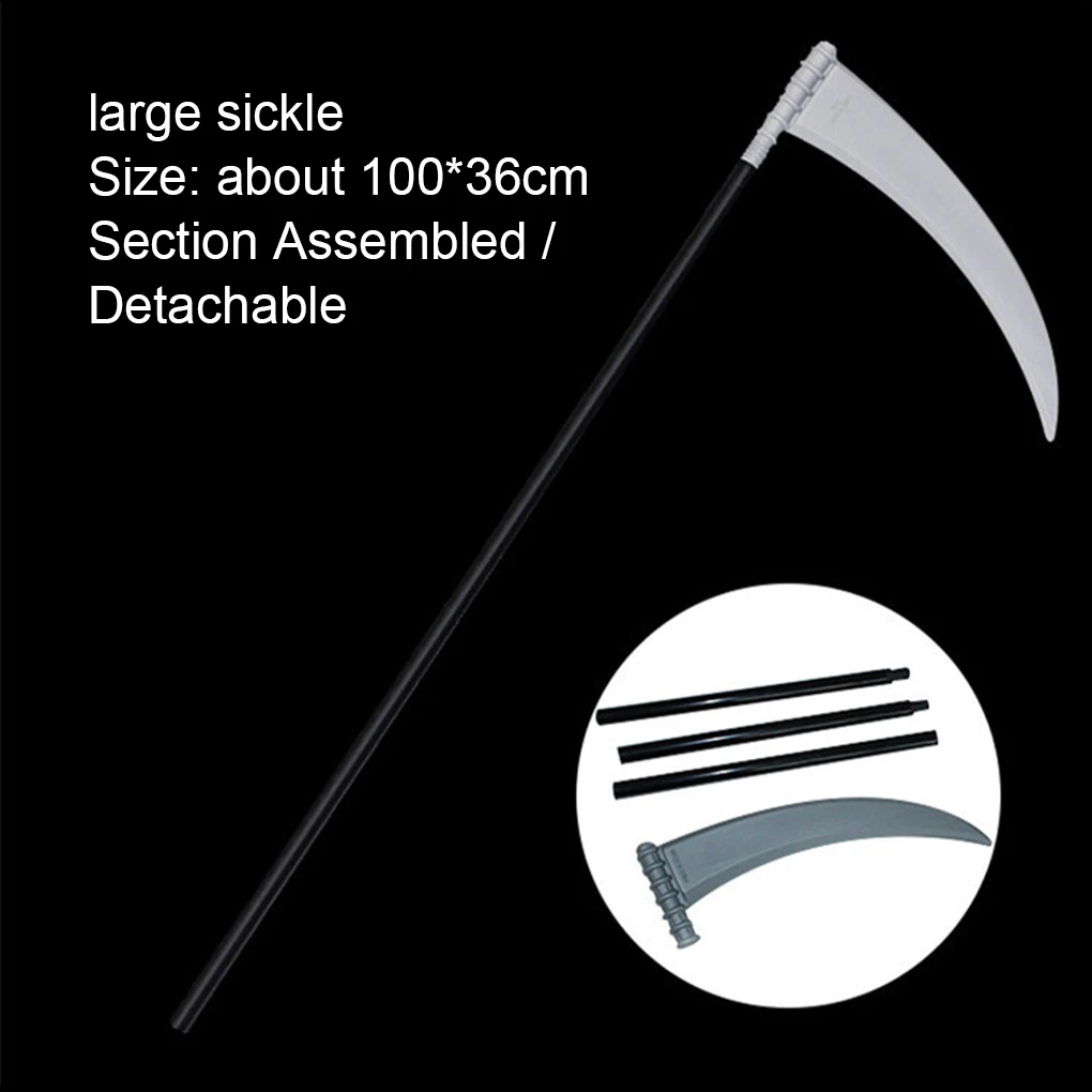 10pcs Halloween Dressing Accessories Trident Axe Sickle Costume Prop