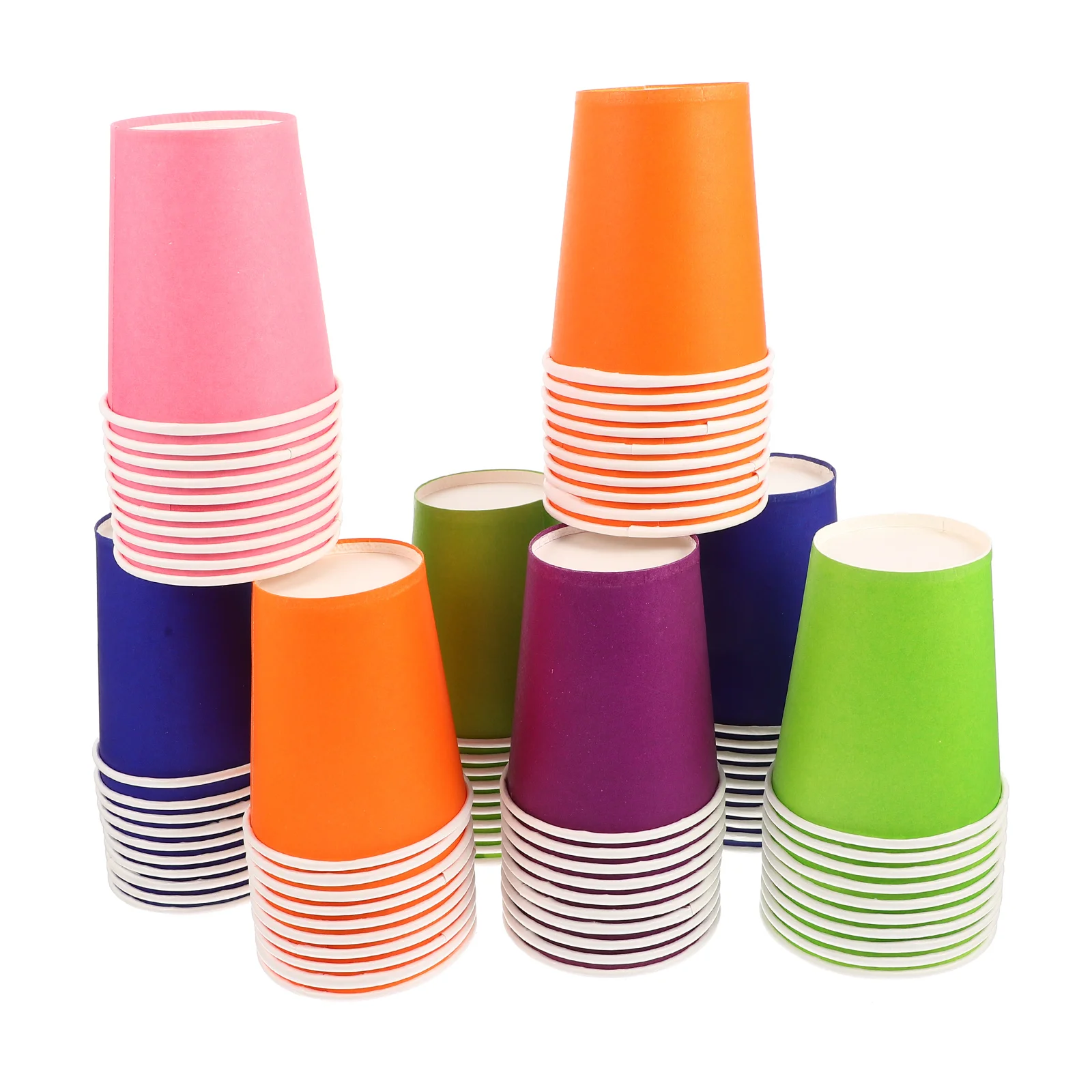 

100 Pcs Paper Cup Handmade Cups Pulp DIY Kids Toys Multi-purpose for Crafts Storage Containers