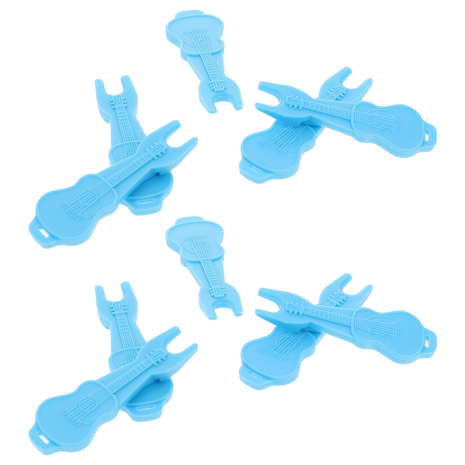 

10pcs Guitar Winders ABS Plastic Durable String Changing Tool for Electric Acoustic Guitar Maintenance Accessories String