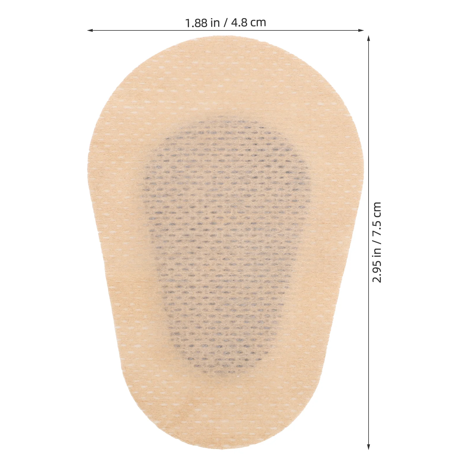 12 قطعة بقع الحول تنفس غير المنسوجة للبالغين تصحيح الرؤية التدريب للتحلل أغطية العين للأطفال واحدة