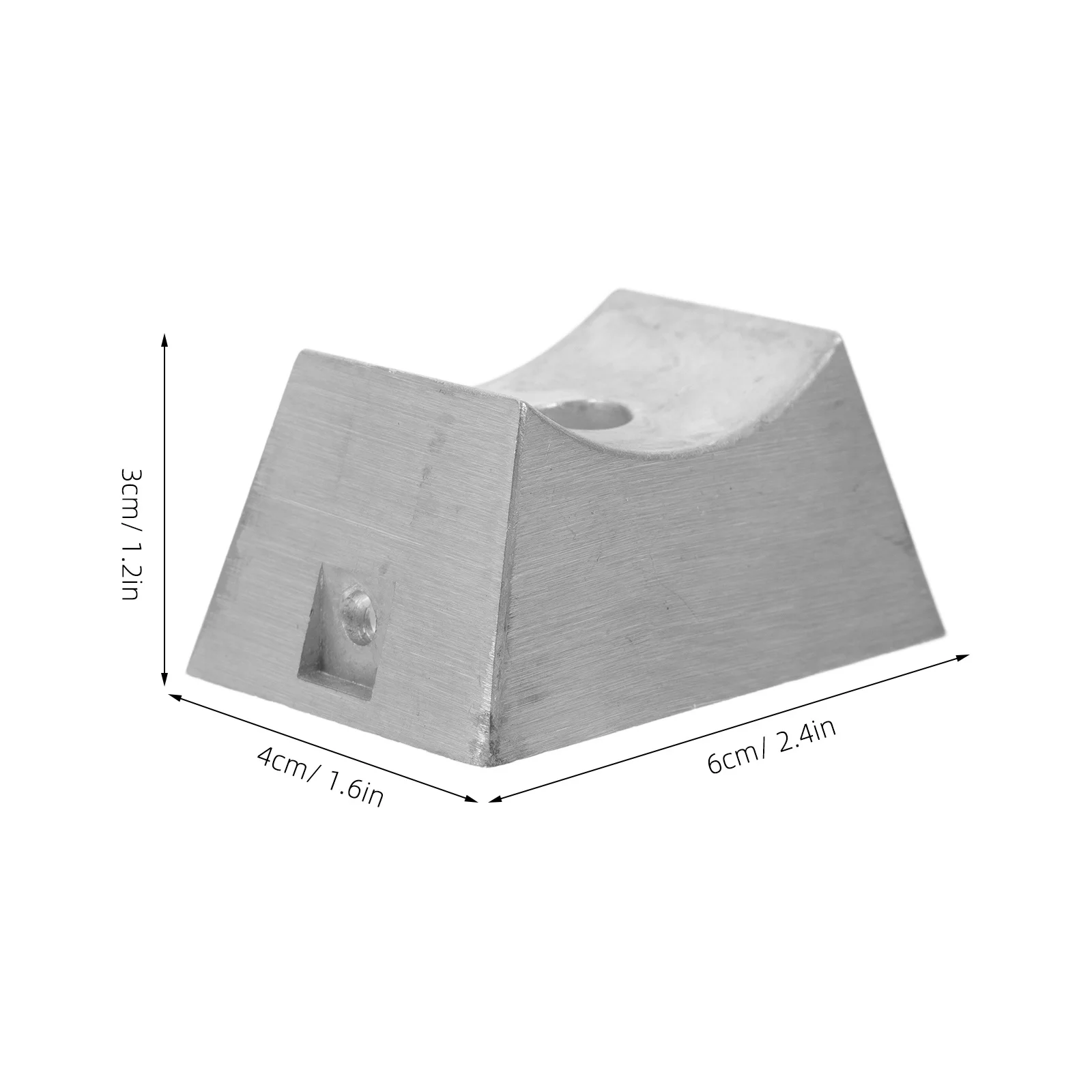 دعامة مصباح جداري من الألومنيوم، قاعدة معلقة متينة، تصميم بسيط، سهل التركيب لقاعدة مصابيح ديكور الإضاءة المنزلية #3