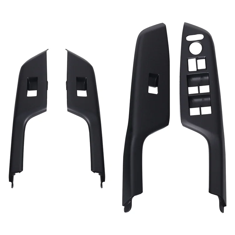 

4 шт. автомобильный стеклоподъемник черный переключатель панель оконный переключатель рамка для Honda Civic 2012-2015-X59A