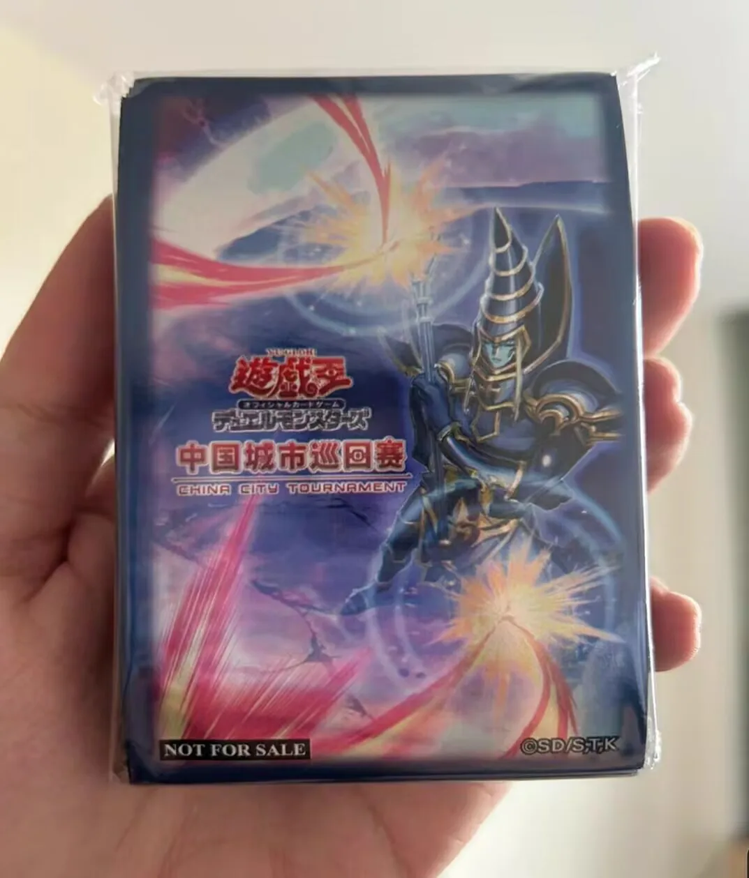 70Pcs Yugioh KONAMI Duel Monsters Dark Magician Chinese Limited Official Collection Sealed Card Protector Sleeves