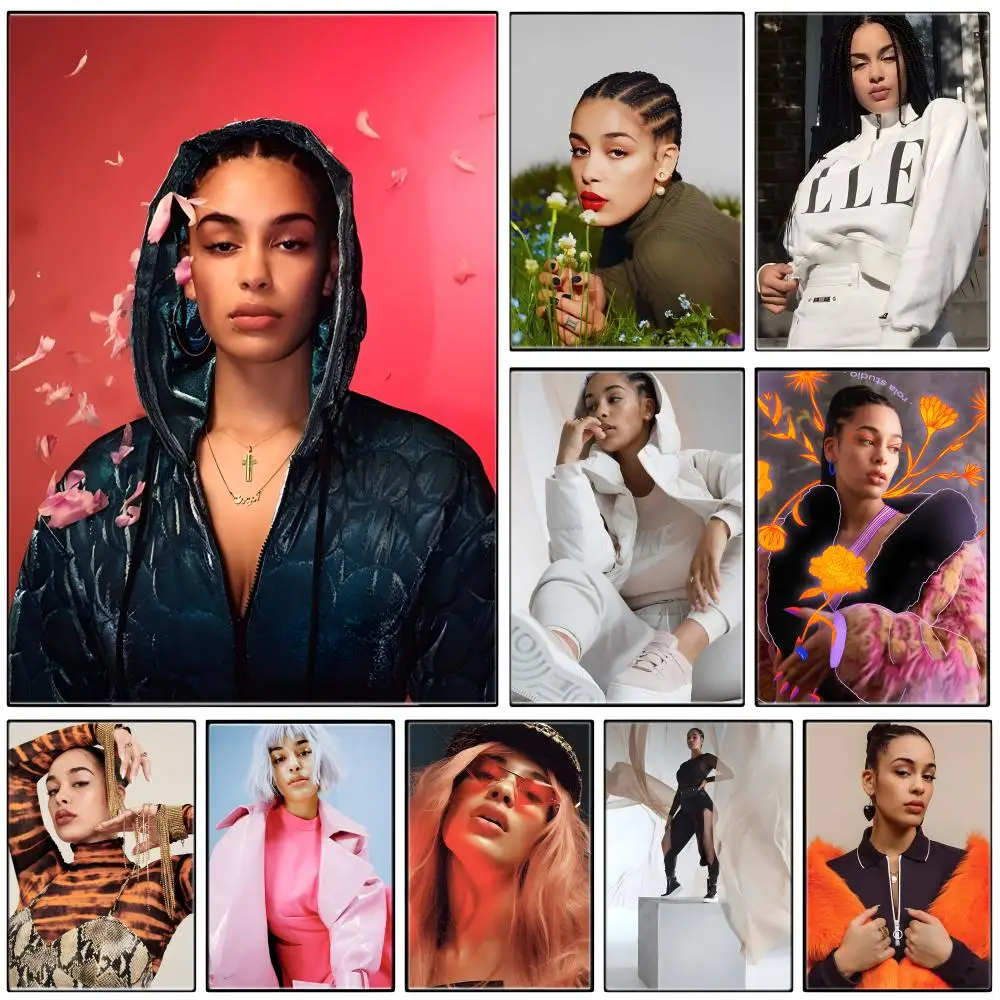 British R&B J-Jorja Smith Poster  Self-adhesive Art Waterproof Paper Sticker Coffee House Bar Room Wall Decor