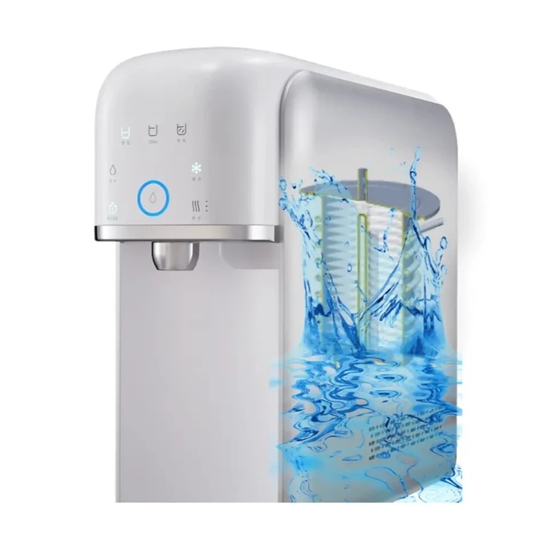 Multi-stage filtration tankless water dispenser countertop tankless water dispenser