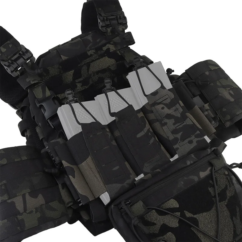 ARC Tactical Vest Shoulder Tubes Surround Quick Release Molle System Triple Panel Under Hang Sub Bag