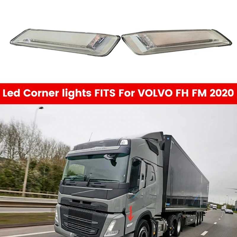 Left Corner Lights For VOLVO FH FM (2020 ON) Side Repeater Indicator Lights 24189495