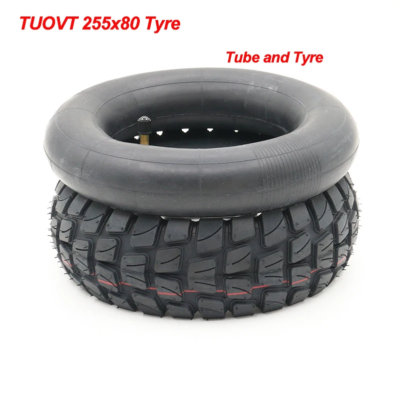 For Speedual Grace 10 Zero 10X Kugoo M4 Pro Tire 10x3 Inch Off-Road Inner Outer Tire 255x80 Electric Scooter 80/65-6 10x2.50