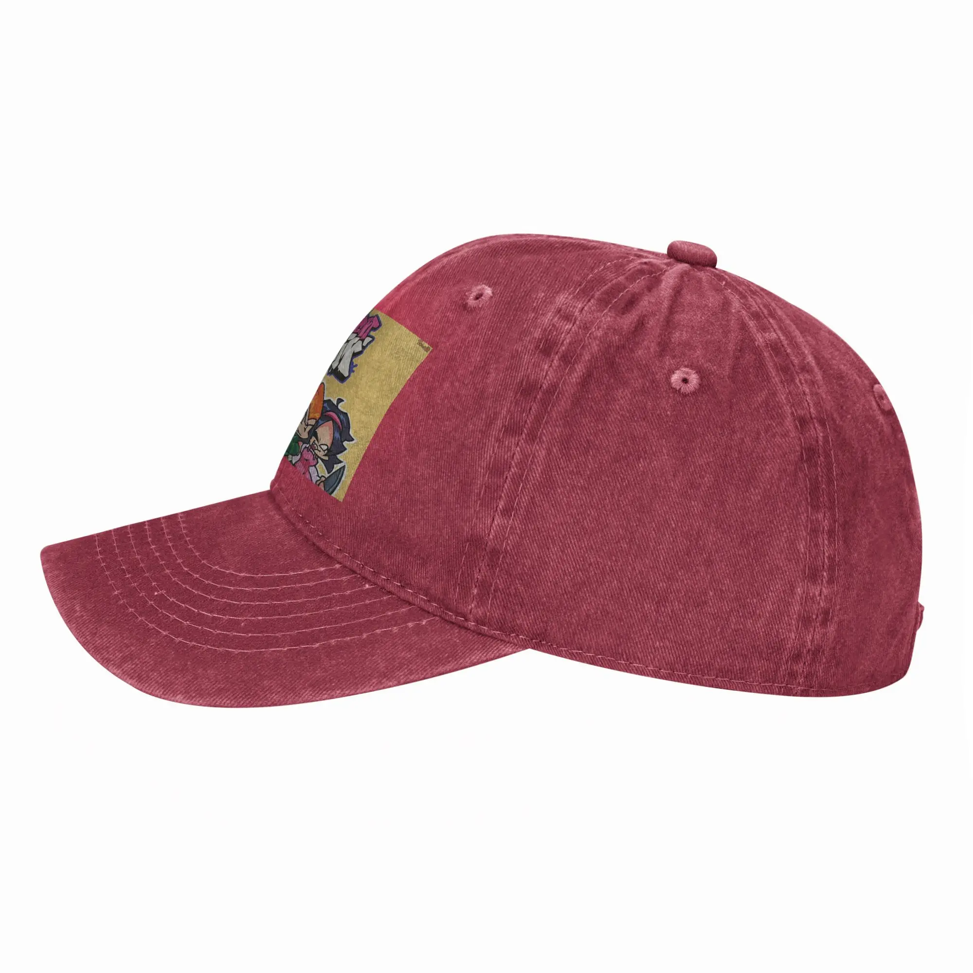 FNF Bad Time Trio Friday Night Funkin GameDenim Cap Casual Baseball Caps Adjustable Hat Summer Unisex Baseball Hats