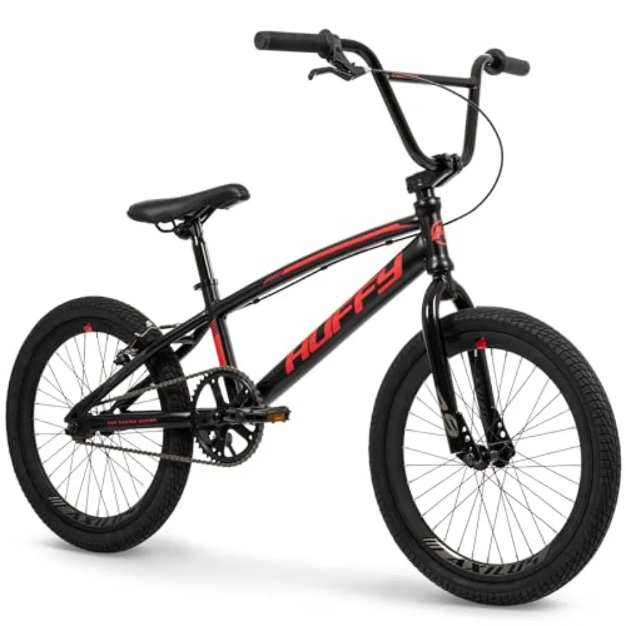 

20-дюймовый BMX-велосипед для гонок и фристайла, легкая стальная рама, односкоростная трансмиссия, 20-дюймовые колеса, BMX-велосипед для начинающих для стрит-райдинга