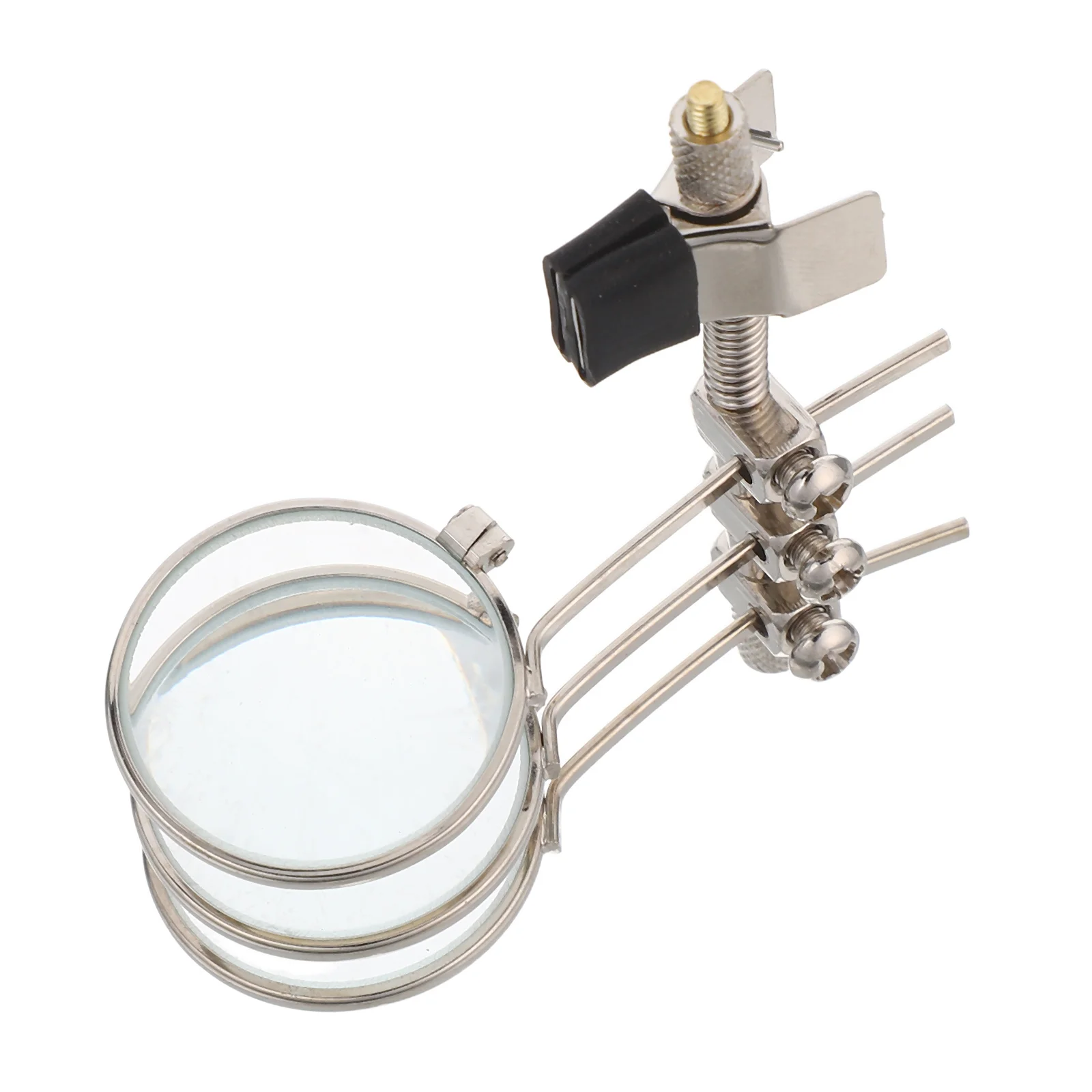 

Professional Jewelers Loupe 5X-15X Magnification High Definition Lenses for Precise Tasks Portable Silver Jewelers Loupe Glasses