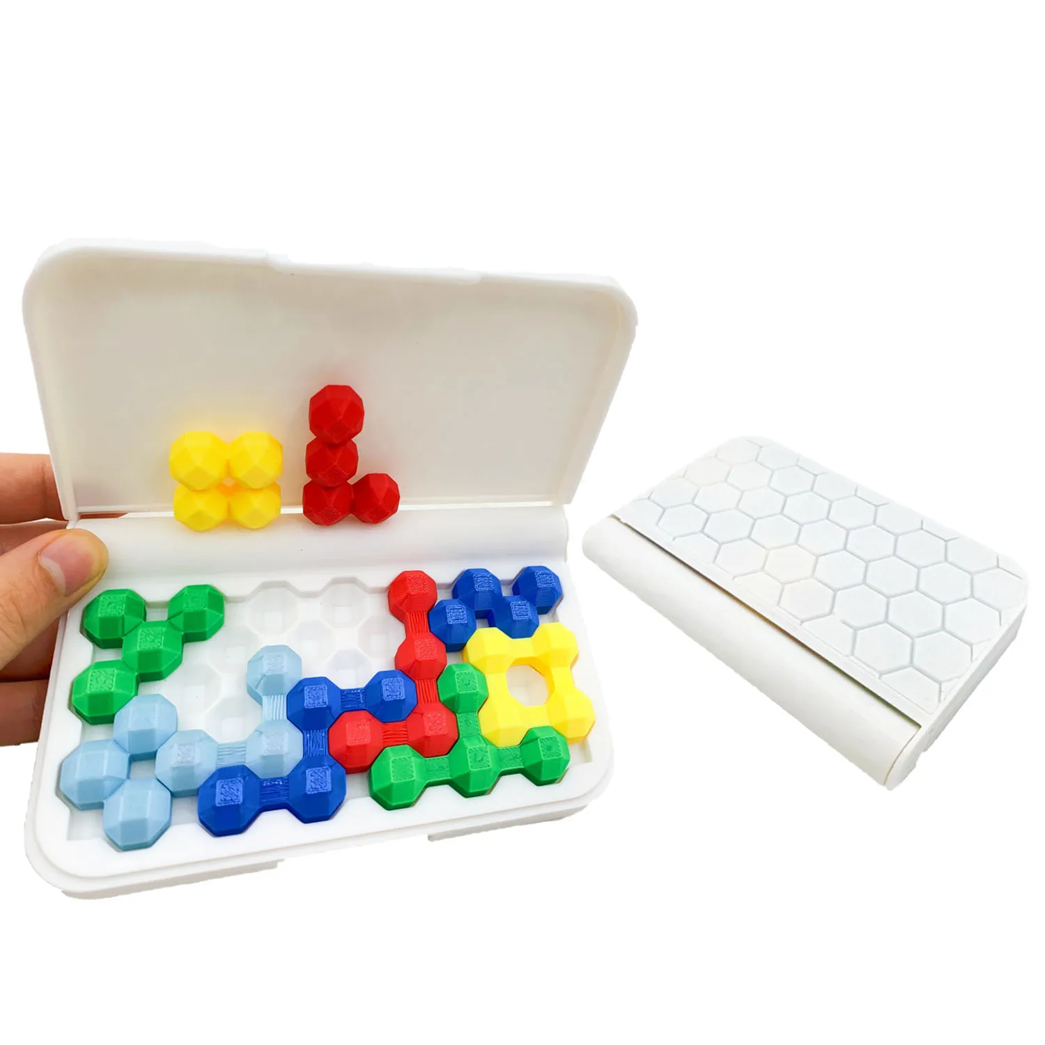 

3D printing rainbow smart puzzle decoration irregular puzzle brain burning challenge suitable for party games creative gifts