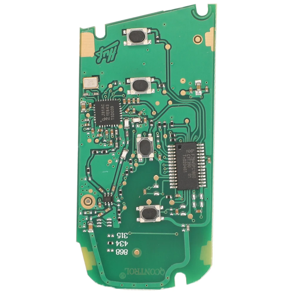 jingyuqin 4 Buttons 315/434/868 MHZ Smart Remote Control Car Key Circuit Board For BMW 3 5 7 Series FEM/CAS4 F 2009-2016 Replace